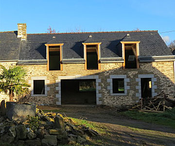 La restauration d’une longère